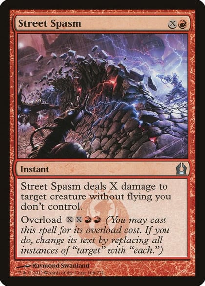 Street Spasm, Return to Ravnica 106