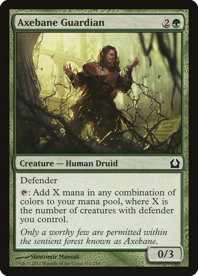Axebane Guardian, Return to Ravnica 115
