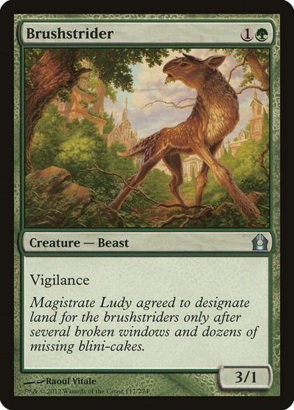 Brushstrider, Return to Ravnica 117