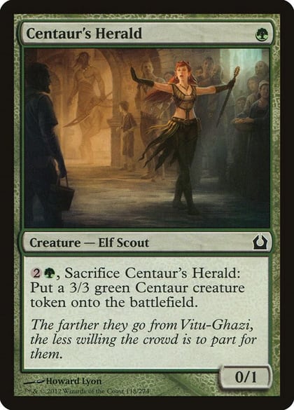 Centaur's Herald, Return to Ravnica 118
