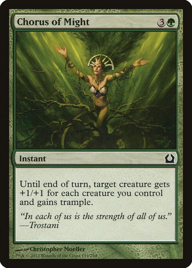 Chorus of Might, Return to Ravnica 119