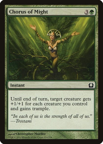Chorus of Might, Return to Ravnica 119