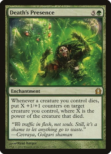 Death's Presence, Return to Ravnica 121
