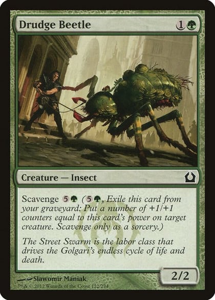 Drudge Beetle, Return to Ravnica 122