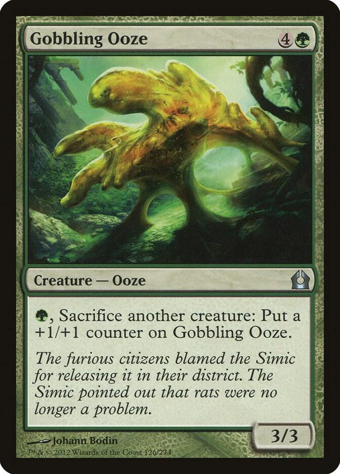 Gobbling Ooze, Return to Ravnica 126