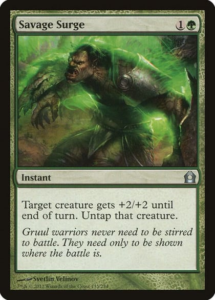 Savage Surge, Return to Ravnica 133