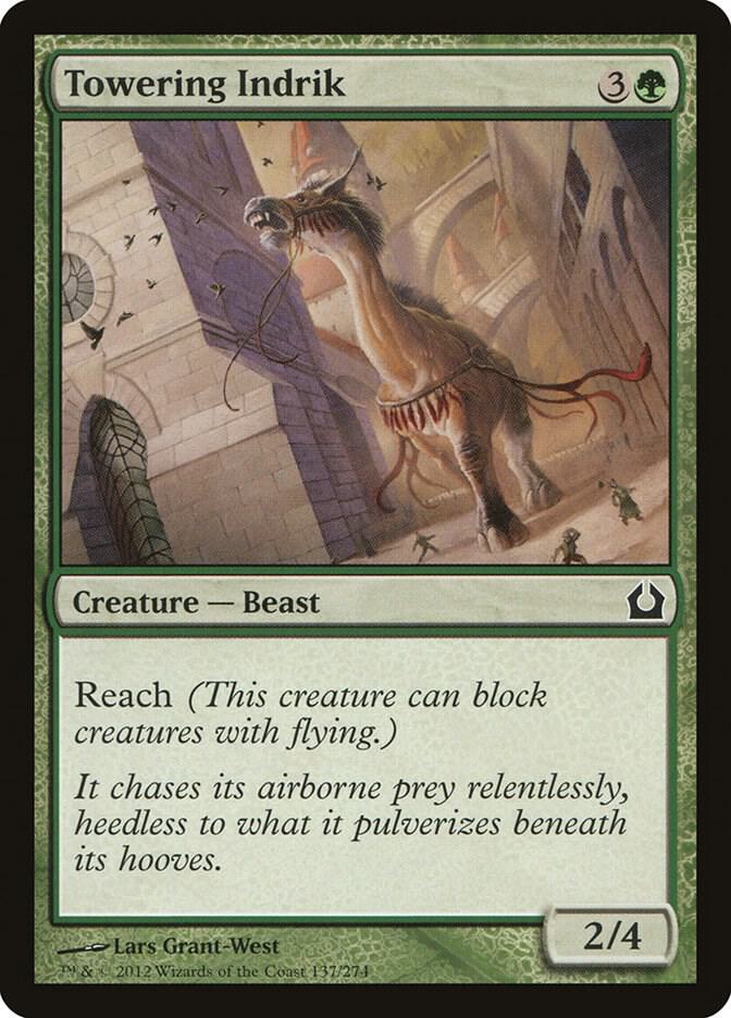 Towering Indrik, Return to Ravnica 137