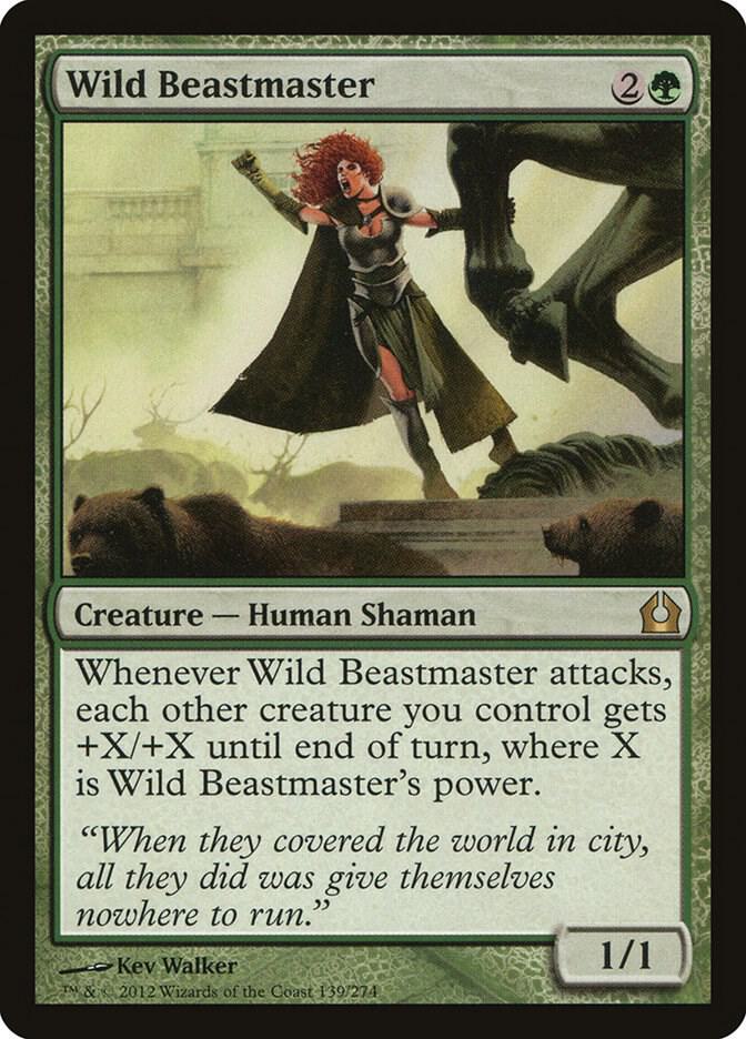Wild Beastmaster, Return to Ravnica 139