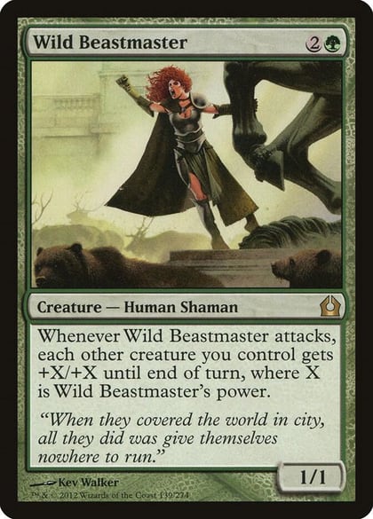 Wild Beastmaster, Return to Ravnica 139
