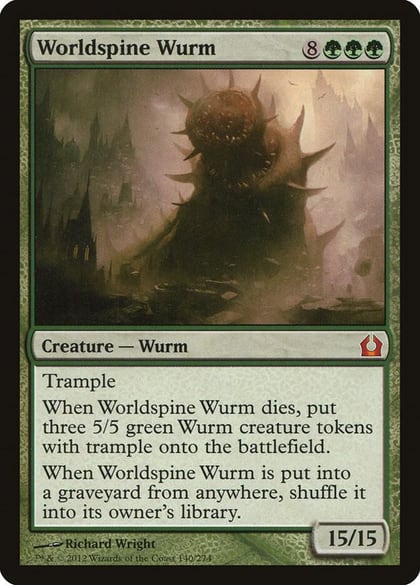 Worldspine Wurm, Return to Ravnica 140