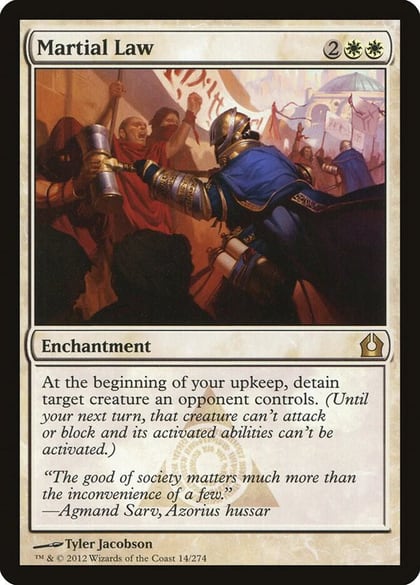 Martial Law, Return to Ravnica 14