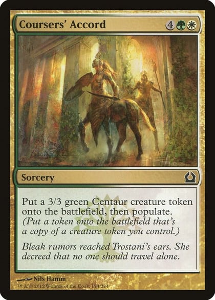 Coursers' Accord, Return to Ravnica 154
