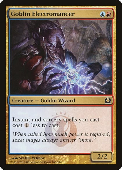 Goblin Electromancer, Return to Ravnica 163