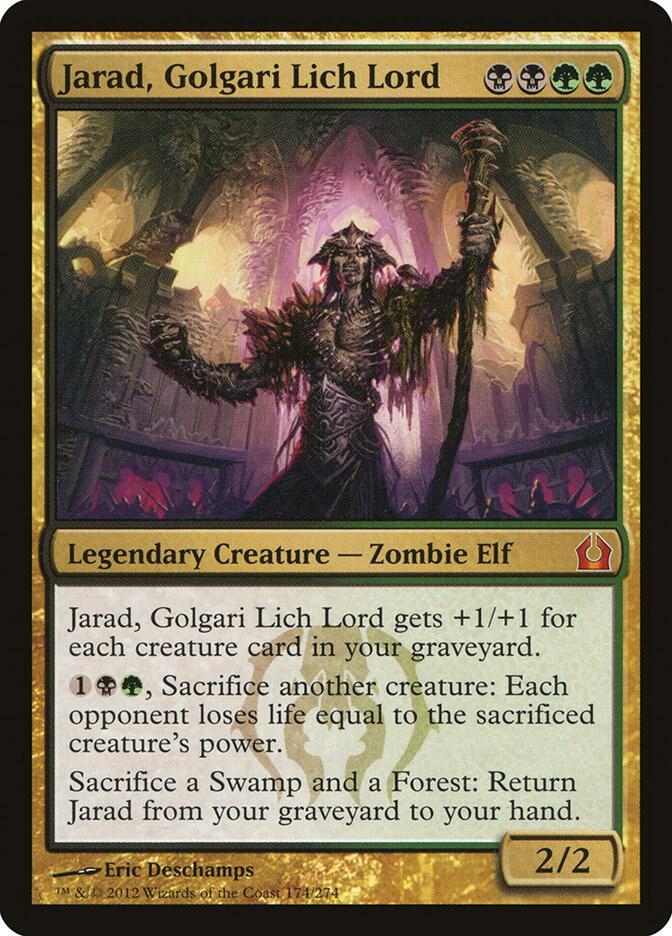 Jarad, Golgari Lich Lord, Return to Ravnica 174