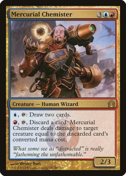 Mercurial Chemister, Return to Ravnica 180