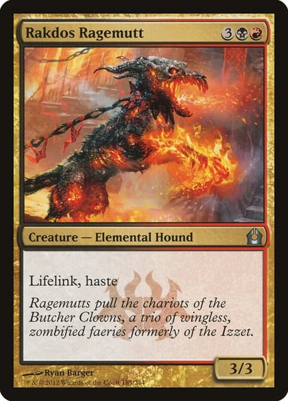 Rakdos Ragemutt, Return to Ravnica 185