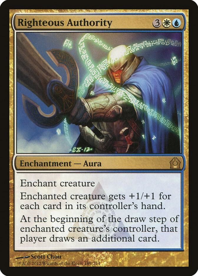 Righteous Authority, Return to Ravnica 189