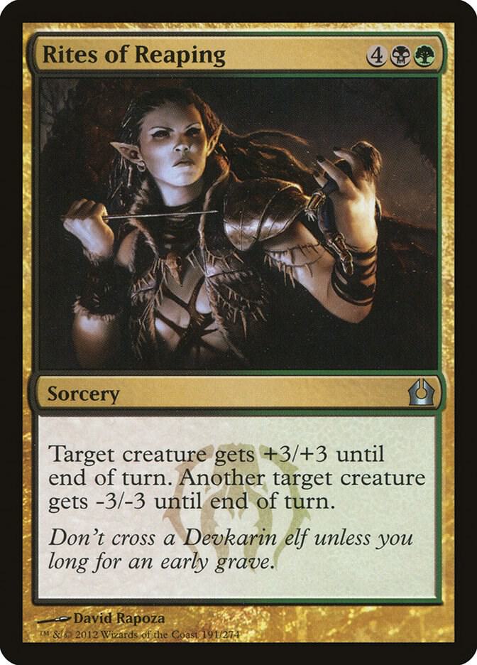 Rites of Reaping, Return to Ravnica 191