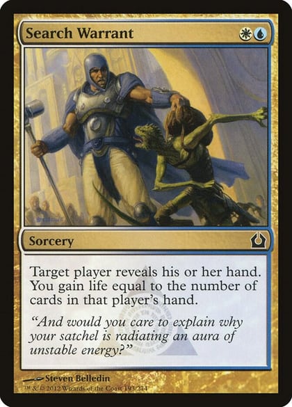 Search Warrant, Return to Ravnica 193