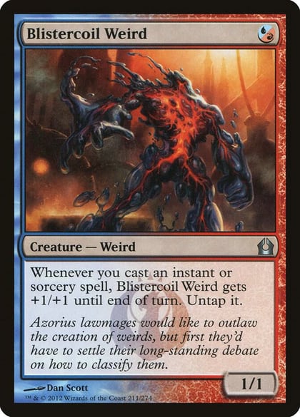Blistercoil Weird, Return to Ravnica 211