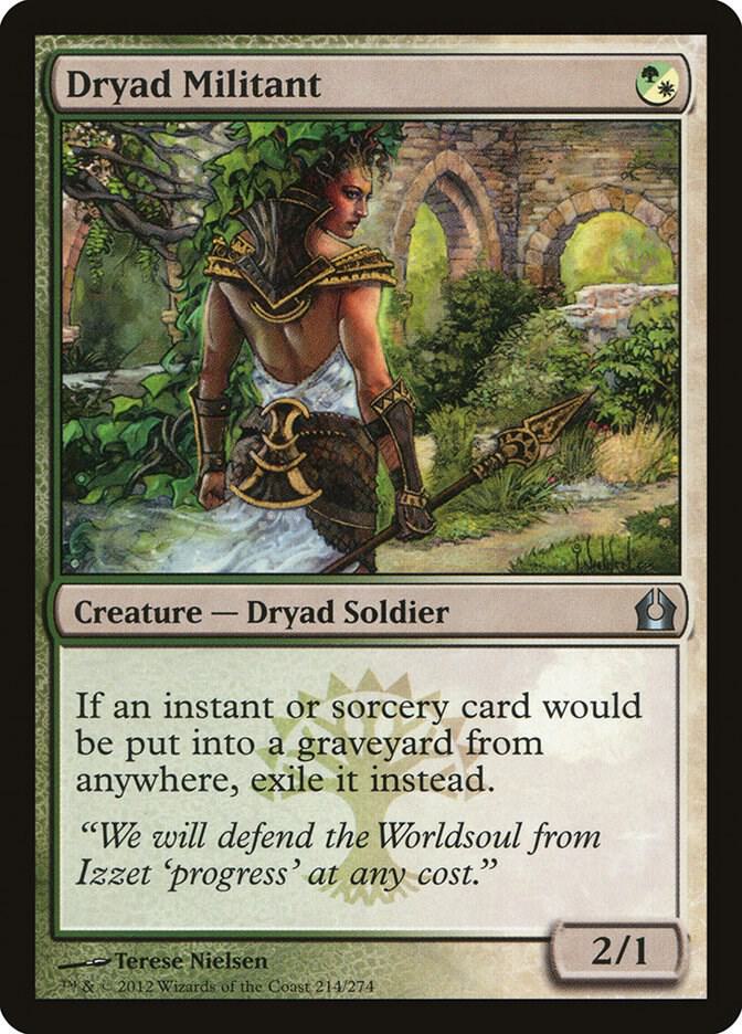 Dryad Militant, Return to Ravnica 214
