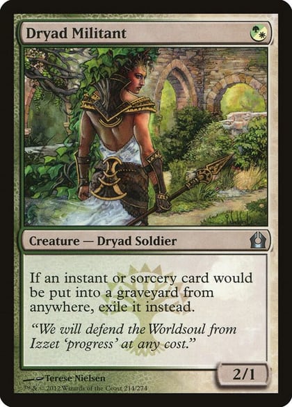 Dryad Militant, Return to Ravnica 214