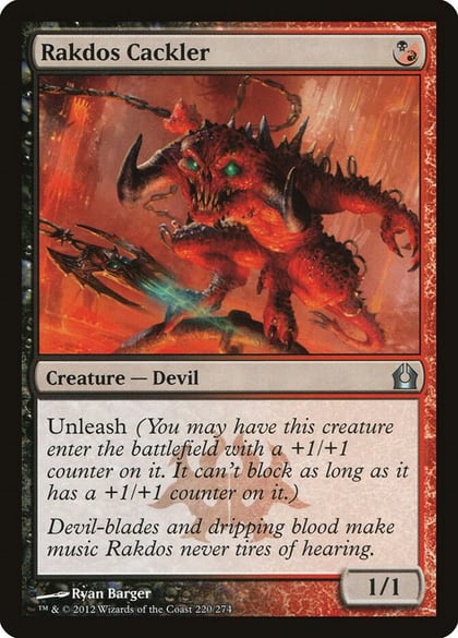 Rakdos Cackler, Return to Ravnica 220