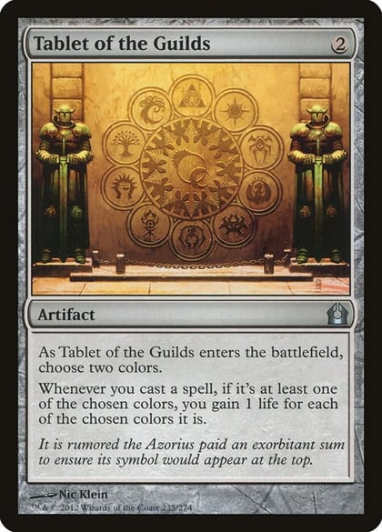 Tablet of the Guilds, Return to Ravnica 235