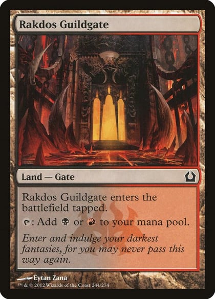 Rakdos Guildgate, Return to Ravnica 244