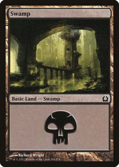 Swamp (264), Return to Ravnica 264