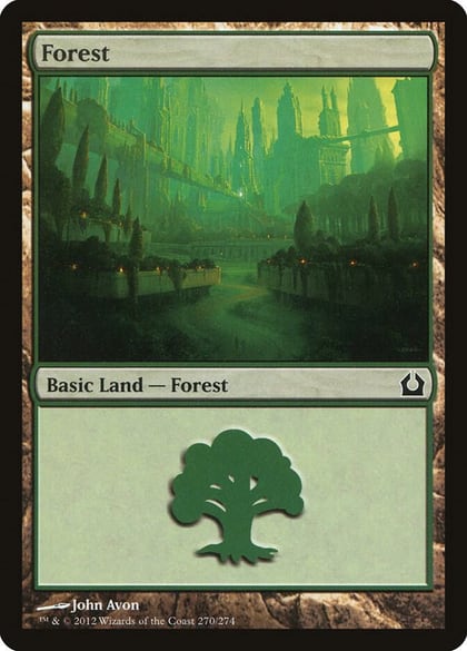 Forest (270), Return to Ravnica 270