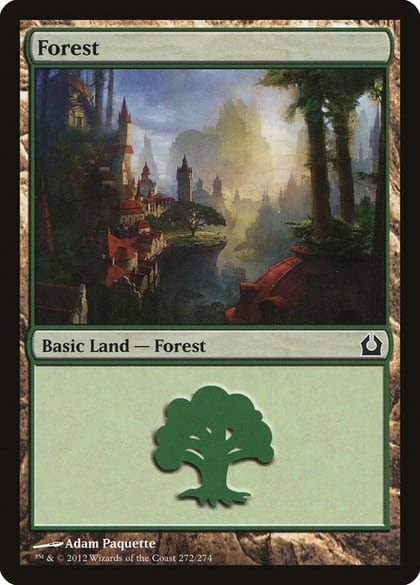 Forest (272), Return to Ravnica 272