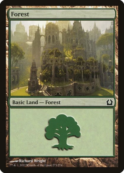 Forest (273), Return to Ravnica 273