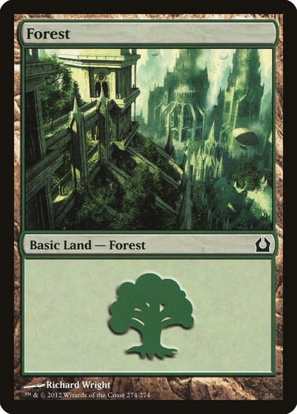 Forest (274), Return to Ravnica 274