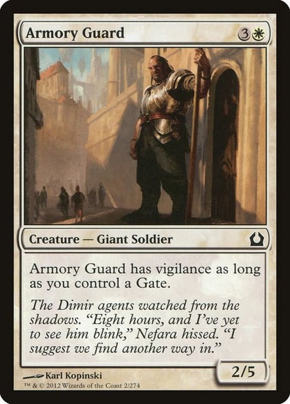 Armory Guard, Return to Ravnica 2