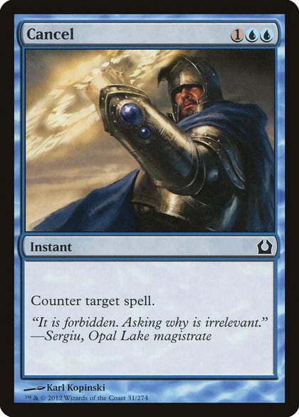 Cancel, Return to Ravnica 31
