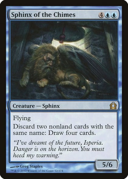 Sphinx of the Chimes, Return to Ravnica 52