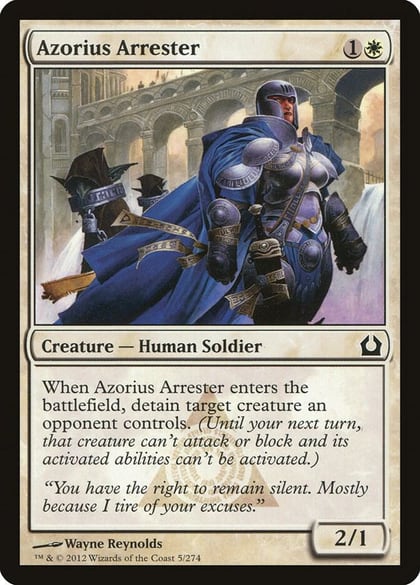Azorius Arrester, Return to Ravnica 5