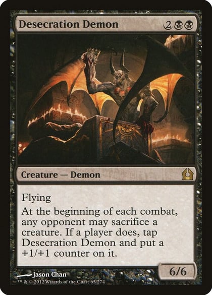 Desecration Demon, Return to Ravnica 63