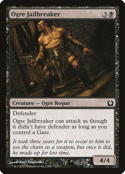 Ogre Jailbreaker, Return to Ravnica 72