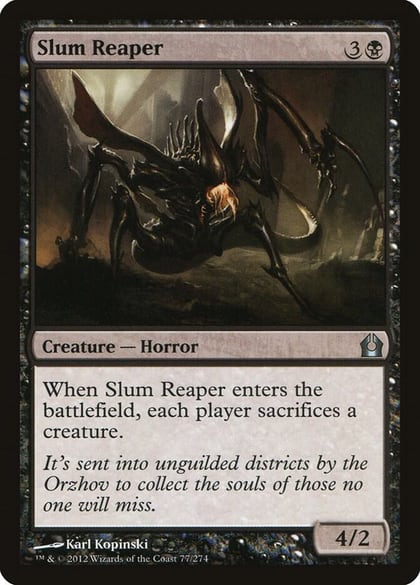 Slum Reaper, Return to Ravnica 77