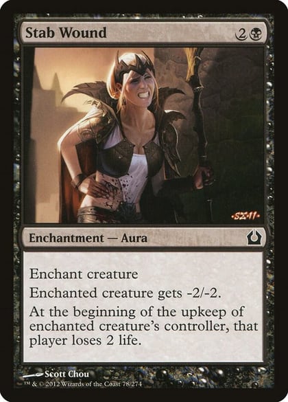 Stab Wound, Return to Ravnica 78