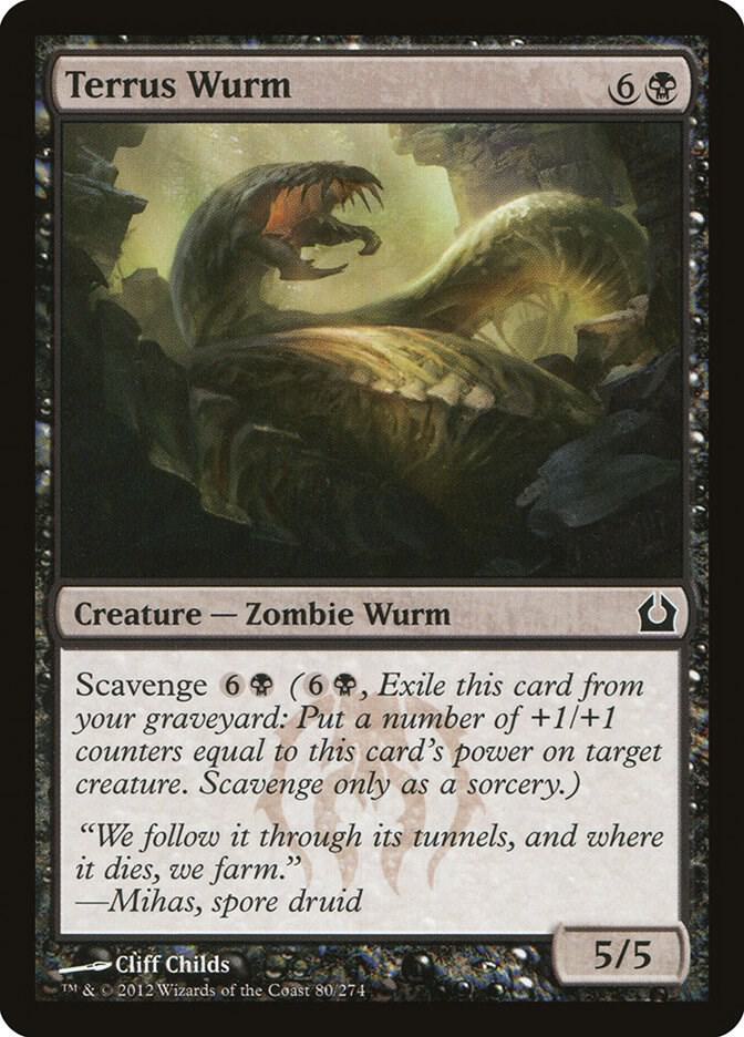 Terrus Wurm, Return to Ravnica 80