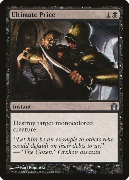 Ultimate Price, Return to Ravnica 82