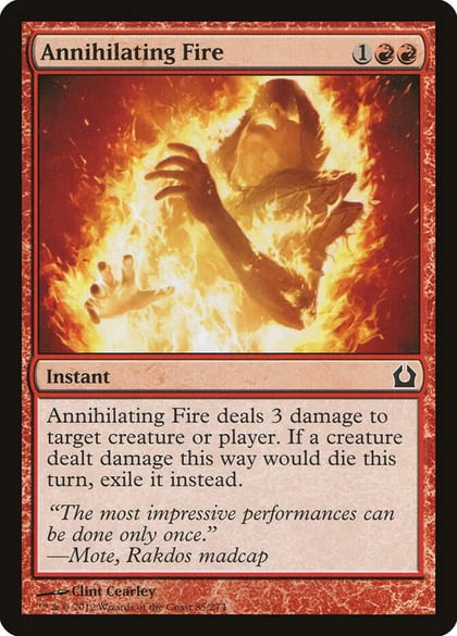 Annihilating Fire, Return to Ravnica 85
