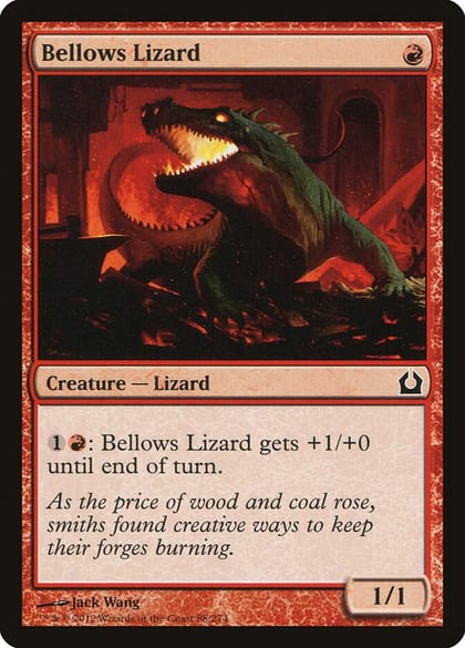 Bellows Lizard, Return to Ravnica 88