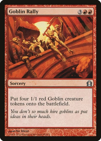 Goblin Rally, Return to Ravnica 95