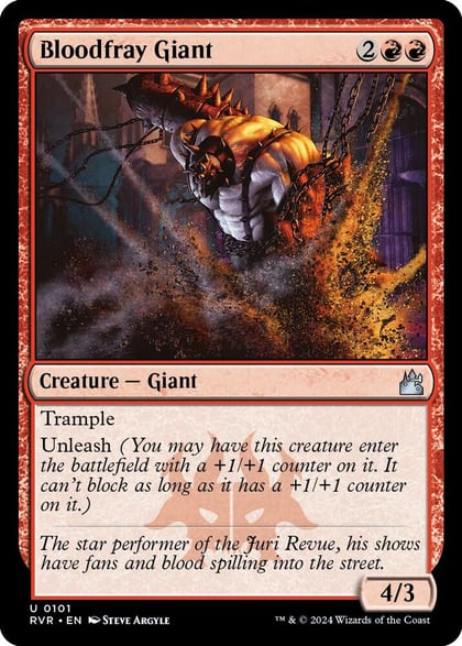 Bloodfray Giant, Ravnica Remastered 101
