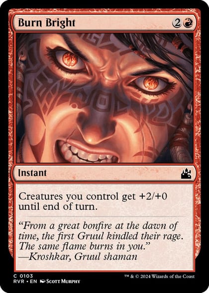 Burn Bright, Ravnica Remastered 103