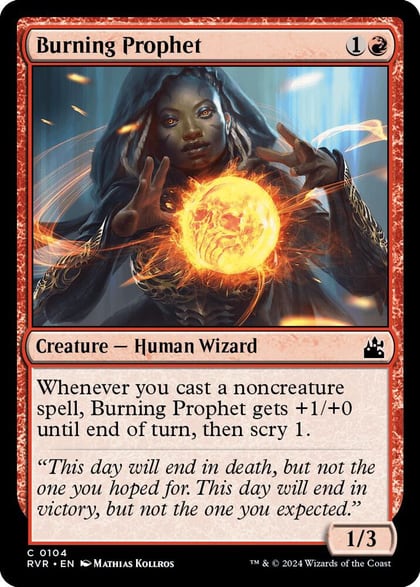 Burning Prophet, Ravnica Remastered 104